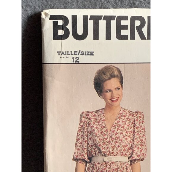 Butterick Misses Dress Sewing Pattern sz 12 6412 - uncut - Picture 2 of 4